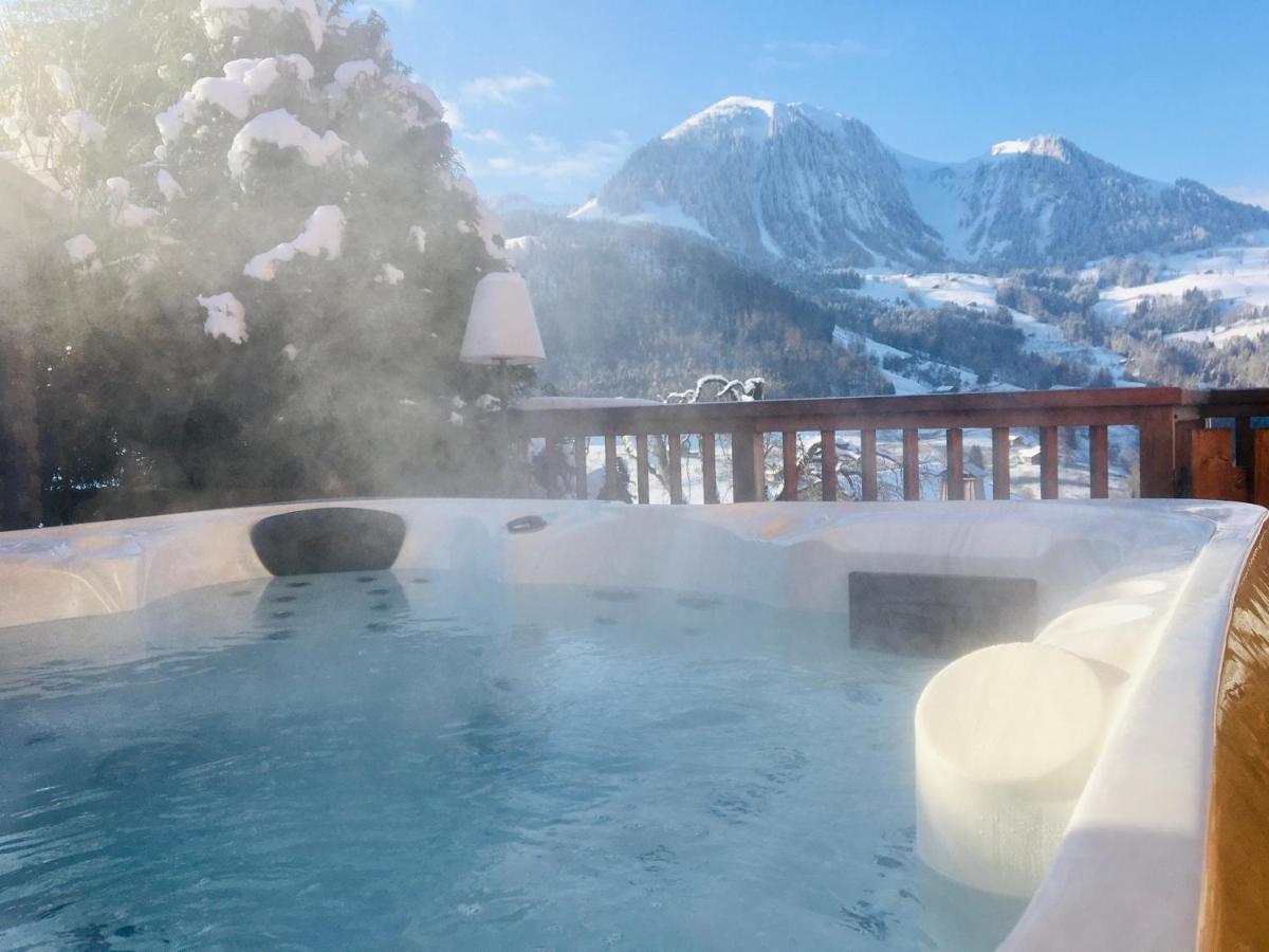 Le Paret Chambres D'Hotes De Charme & Spa Manigod Eksteriør bilde